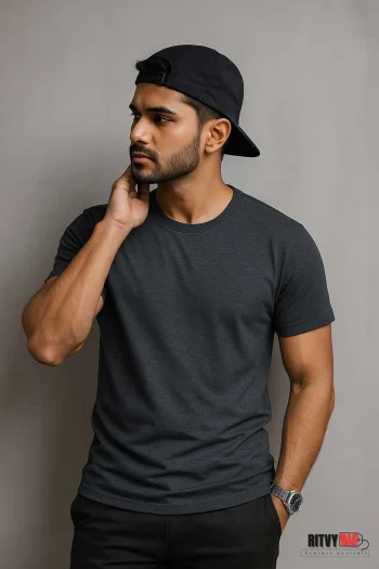 Premium Quality Solid T-shirt - Anther