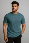 Rib Tshirt – Dark Blue